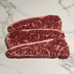 1037.jpg Beef - Wagyu Striploin - Marble Score 8+