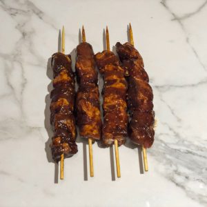 Breakout River Pork - Belly Kebabs